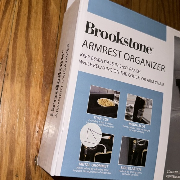 Brookstone Armrest Organizer - Picture 2 of 7